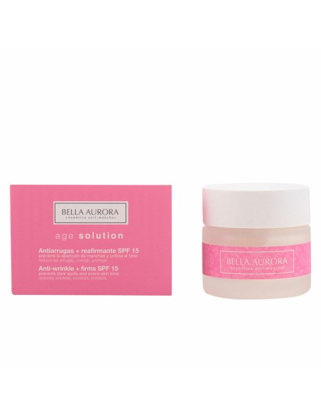 Crème antirides Bella Aurora 2526106 Raffermissant Spf 15 50 ml