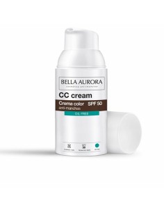 CC Cream Bella Aurora Spf 50 Sans huile (30 ml)
