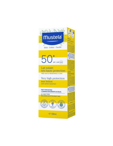 Lait Solaire pour Enfants Mustela Niño Sol Spf 100 ml