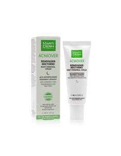 Crème de nuit Martiderm ACNIOVER 40 ml Anti-imperfections