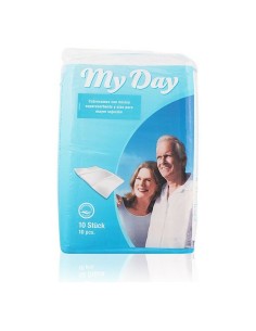 Protecteur pour Incontinence My Day 180004 (10 uds) 10 Unités (Parapharmacie)