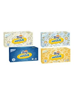 Mouchoirs en Papier FACIAL MEGA Foxy 857-0140 (200 uds)
