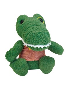 Jouet pour chien en peluche Gloria Buky Crocodile 24 x 20 cm Vert