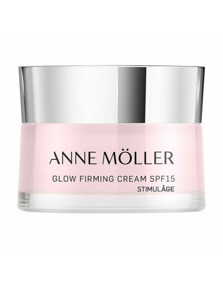Crème de nuit Anne Möller Stimulâge Éclaircissant Spf 15 Raffermissant (50 ml)
