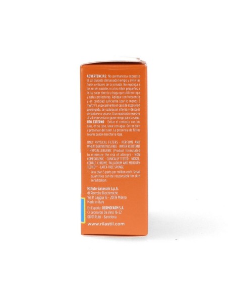 Poudres Compactes de Bronzage Rilastil Sun System Bronze Spf 50+ (10 g)