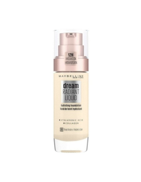 Base de maquillage liquide Maybelline Dream Satin Liquid 3-true ivory (30 ml)