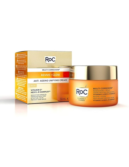 Crème anti-âge Roc Multi Correxion Revive + Glow (50 ml)