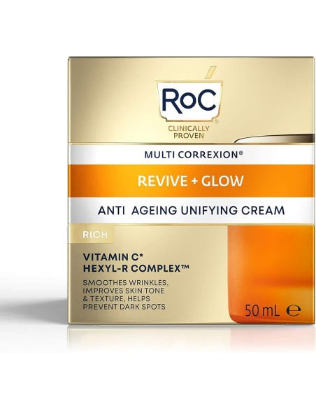 Crème anti-âge Roc Multi Correxion Revive + Glow (50 ml)