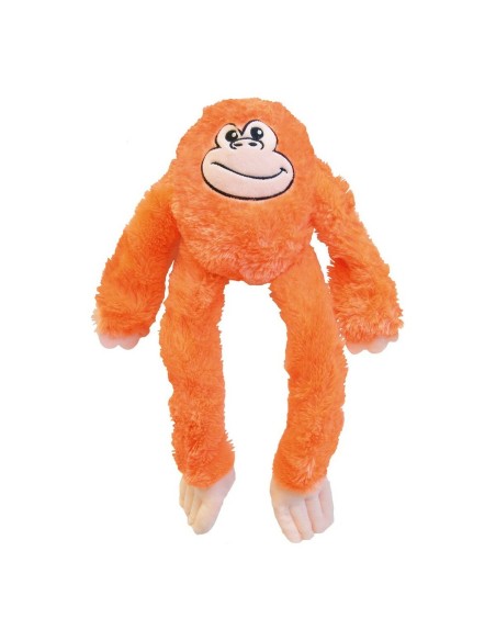 Jouet pour chien en peluche Gloria Kikazaru 11 x 44 x 45 cm Singe Orange