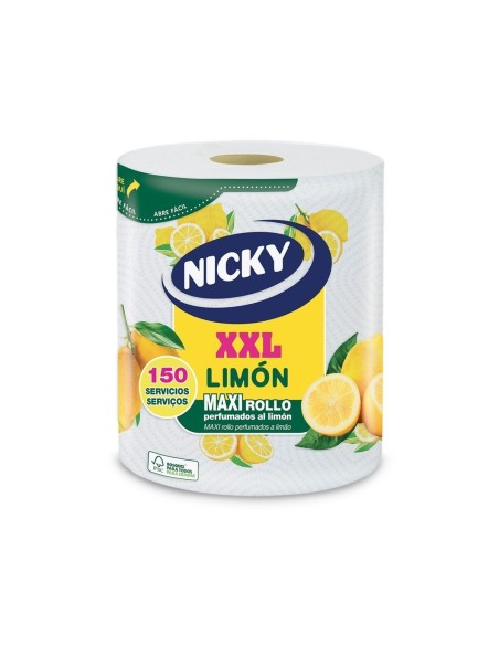 Essuie-tout Nicky Xxl Limón XXL Citron 150 Unités