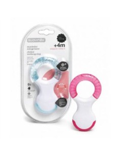 Anneau de dentition pour bébé Suavinex M + 4 Mois Réfrigérant 2