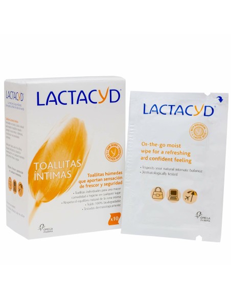 Lingettes Intimes Lactacyd