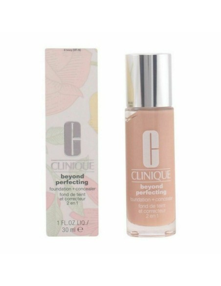 Base de maquillage liquide Clinique Beyond Perfecting Correcteur facial Nº 21 Cream caramel 30 ml