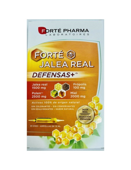 Gelée royale Forté Pharma Defensas+ 20 Unités