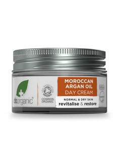 Crème de jour nourrissante Moroccan Argan oil Dr.Organic Argán 50 ml