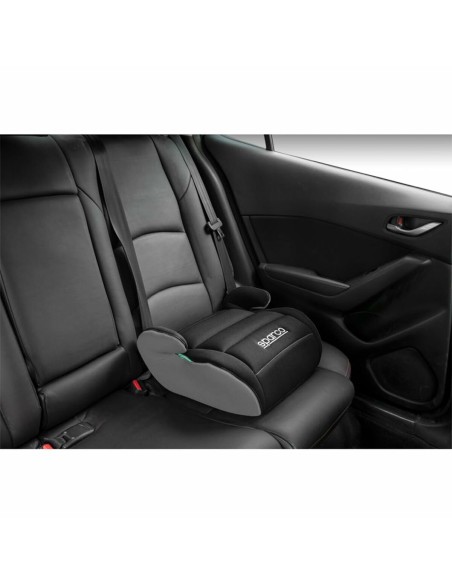 Réhausseur pour voiture Sparco F100Ki R129 Noir Gris ECE R129