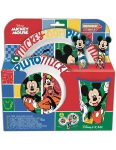 Set de vaisselle pour enfants Mickey Mouse Mickey Has Fun 5 Pièces