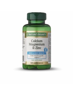 Capsules Nature's Bounty Calcio Zinc Calcium Zinc Magnésium 100 Unités