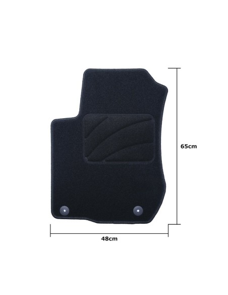 Set de tapis de voitures OCC Motorsport OCCD0006 5 Pièces