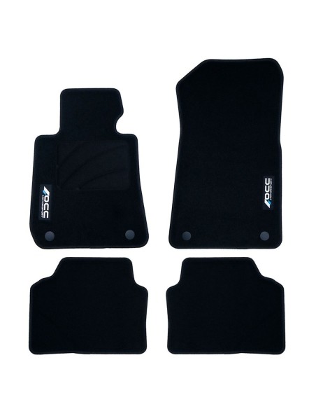 Set de tapis de voitures OCC Motorsport OCCBW0026LOG Bmw E90 Serie 3 Sedan 5 Pièces