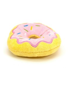 Jouet pour chien en peluche Gloria Frosty 3 x 5 x 14 cm Donut Rose