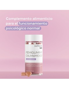 Supplément Alimentaire Cumlaude Lab FEMGUMMY CALM & MOOD 60 Unités