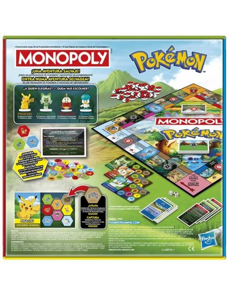 Jeu de société Hasbro Monopoly Pokemon