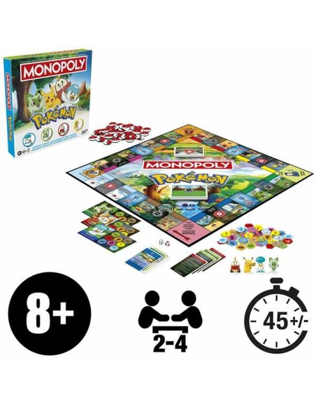 Jeu de société Hasbro Monopoly Pokemon