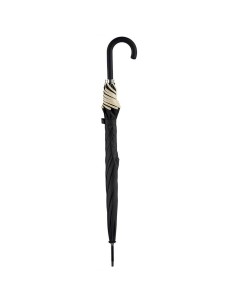 Parapluie Noir Crème Métal Fibre 95 x 95 x 86 cm (12 Unités) 2