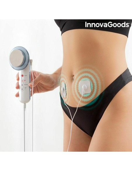Masseur Anti-cellulite à Cavitation par Ultrasons avec Infrarouge et Électrostimulation 3 en 1 CellyMax InnovaGoods (Recondition