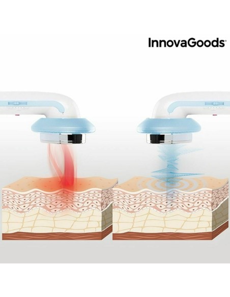 Masseur Anti-cellulite à Cavitation par Ultrasons avec Infrarouge et Électrostimulation 3 en 1 CellyMax InnovaGoods (Recondition