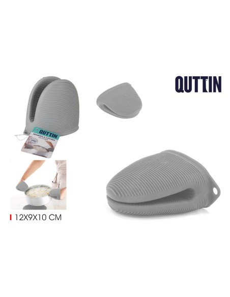 Gant à Four Quttin Silicone 12 x 9 x 10 cm (24 Unités)