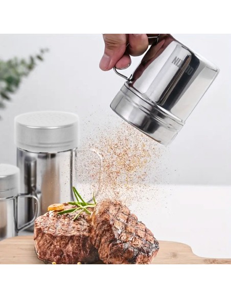 Boîte d'épices Quttin Acier (18 Unités)