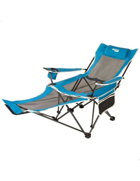 Chaise Hamac Aktive Bleu 152 x 75 x 54 cm