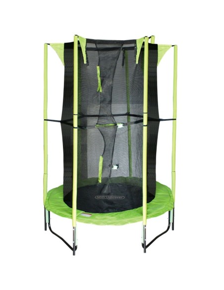 Trampoline pour Enfants avec Filet de Sécurité Aktive 122 x 184 x 122 cm