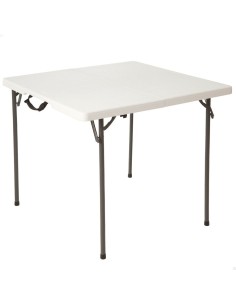 Table Piable Lifetime Blanc 86 x 74 x 86 cm