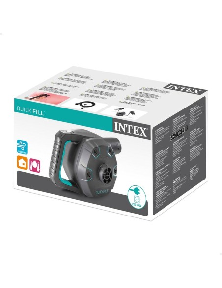 Pompe à Air Electrique Intex Quick Fill Invertible 220-240 V 4 Unités