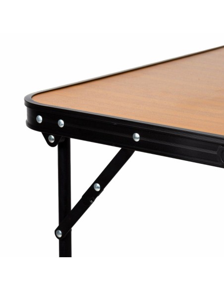 Table Piable Aktive De Camping Bambou 80 x 67 x 60 cm