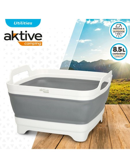 Évier Aktive Pliable 8,5 L Camping 30,5 x 20 x 30 cm 6 Unités
