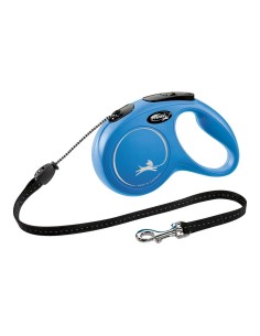 Laisse pour Chien Flexi NEW CLASSIC 8 m Bleu Taille S