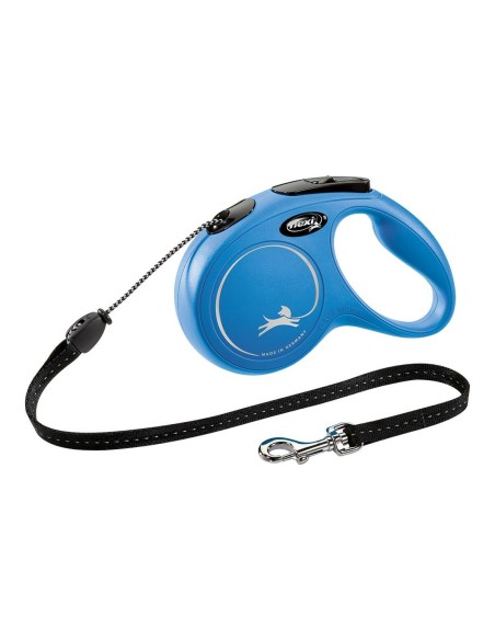 Laisse pour Chien Flexi NEW CLASSIC 8 m Bleu Taille S