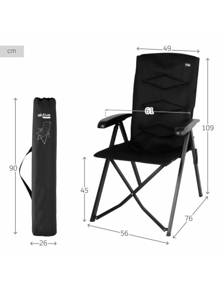 Chaise Pliante Aktive 49 x 109 x 76 cm