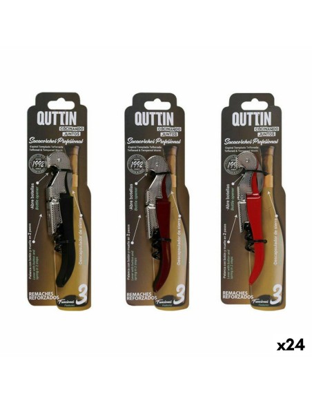 Tire-bouchon Quttin 12,5 x 3 cm (24 Unités)