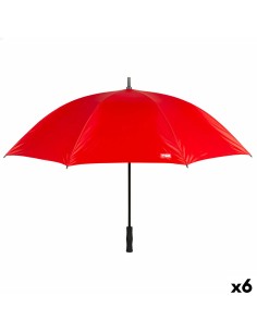 Parapluie Aktive Rouge Ø 150 cm 150 x 96 x 150 cm (6 Unités)