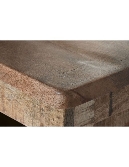 Meuble bar Home ESPRIT Noir Naturel 145 x 53 x 100 cm