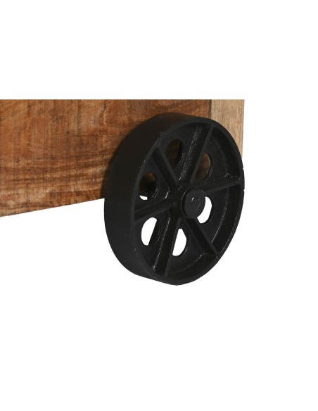 Meuble bar Home ESPRIT Noir Naturel 145 x 53 x 100 cm