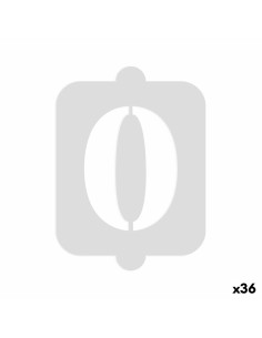 Gabarit de gâteau Algon Numéro 0 (36 Unités)