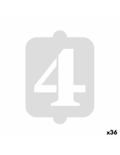 Gabarit de gâteau Algon Numéro 4 (36 Unités)
