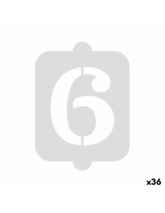 Gabarit de gâteau Algon Numéro 6 (36 Unités)