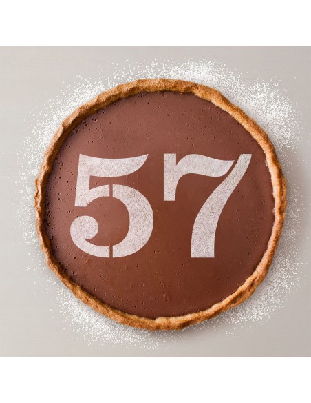 Gabarit de gâteau Algon Numéro 5 (36 Unités)